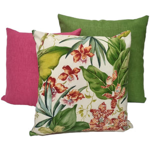 Tulip Pink Outdoor Cushion Collection
