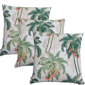 Green Shadow Palms Outdoor Cushion Cover
