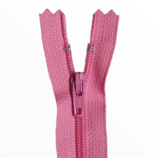 YKK Pink 3 Closed End Zipper (Australia) Thread Candy