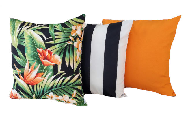 Tropical Hibiscus Outdoor Cushion Collection