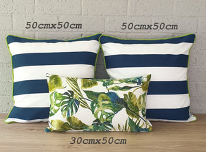 Coastal Stripe Outdoor Cushion Collection