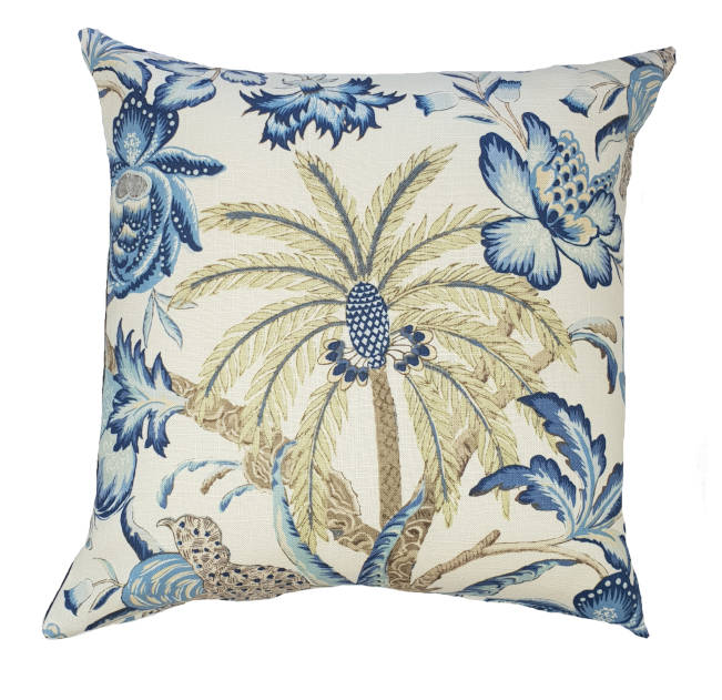Hamptons Style Palm Indoor Cushion Cover