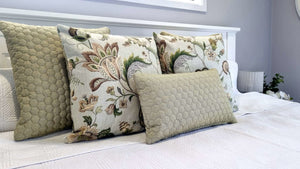 Spring Jacobean Floral Indoor Cushion Cover