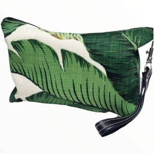 Green Palm Clutch