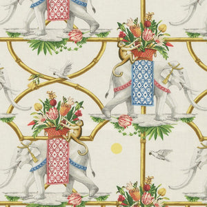 Harrison Howard Before The Raj Ivory Fabric per metre