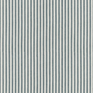 P Kaufmann Essential Ticking Stripe Marine Fabric per meter