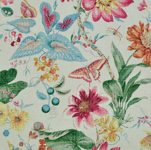 P Kaufmann Tropical Pavilion Passion Fruit Fabric per meter