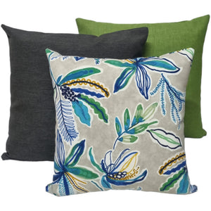 Azul Palm Outdoor Cushion Cover