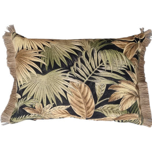 Bahamian Breeze Rectangle Cushion Cover with Fringing