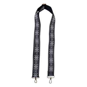Black and White Replacement Bag Strap