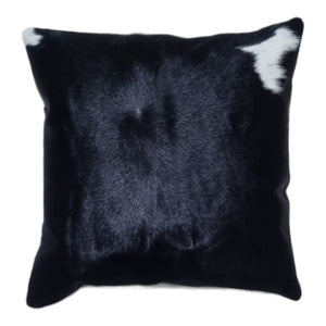 Black and White Cowhide Cushion Cover 45cm