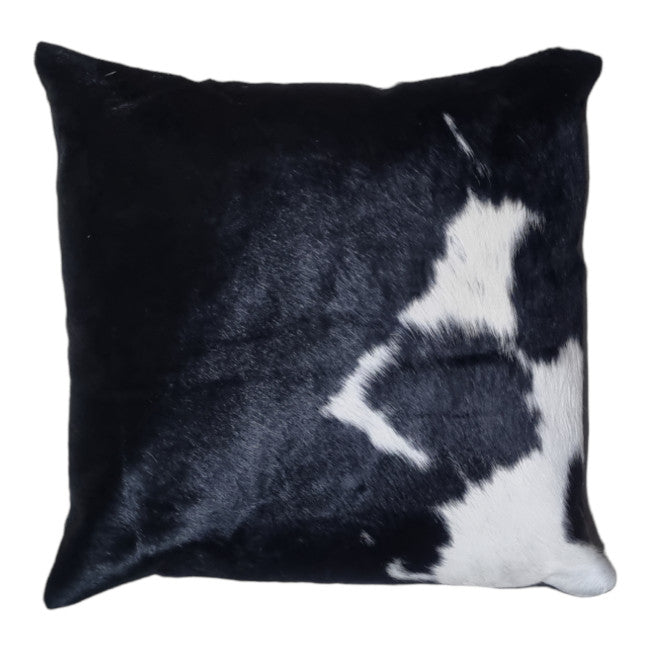 Black and White Cowhide Cushion Cover 50cm