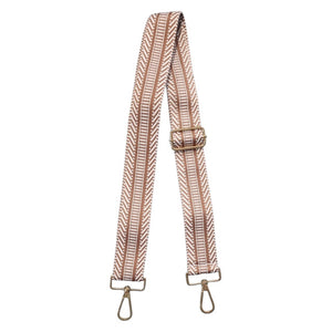 Brown Geo Replacement Bag Strap