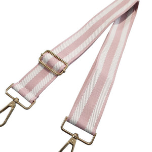 Candy Pink Stripe Replacement Bag Strap