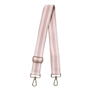Candy Pink Stripe Replacement Bag Strap