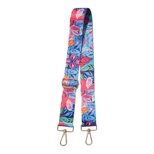 Colourful Floral Replacement Bag Strap
