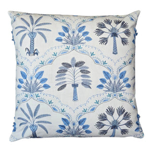 Daintree Aegean Embroidered Indoor Cushion Cover
