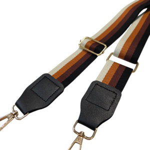 Four Stripes Brown Replacement Bag Strap