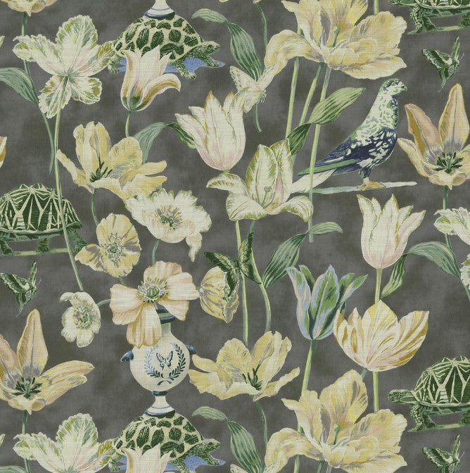 Harrison Howard Enchanted Garden Cloud Fabric per meter