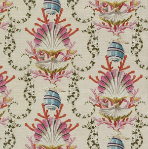 Harrison Howard Mariners Song Aquarium Fabric per metre