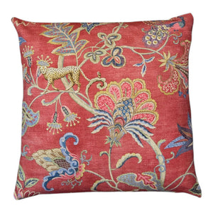 Monkey Adventurer Pomegranate Indoor Cushion Cover
