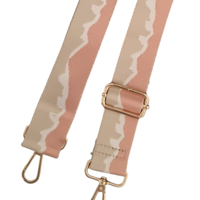 Pink Beige Replacement Bag Strap