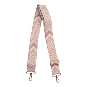 Pink Chevron Replacement Bag Strap