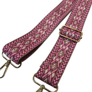 Pink Mosaic Replacement Bag Strap