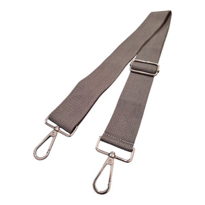 Solid Grey Replacement Bag Strap