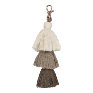 Multi Coloured Single 3 Tassel