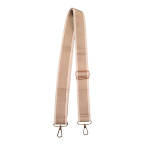 Tan and White Replacement Bag Strap