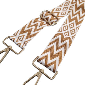 Tan Chevron Replacement Bag Strap