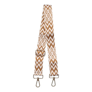 Tan Chevron Replacement Bag Strap