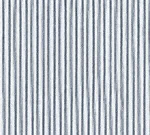 Waverly Classic Ticking Stripe Navy Fabric per meter