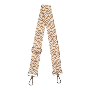 White Diamond Replacement Bag Strap