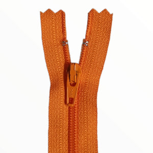 YKK Orange # 3 Closed End Zipper (Colour 006)