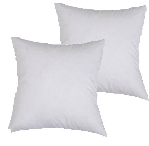 45cm Polyester Cushion Insert (2 Pack)