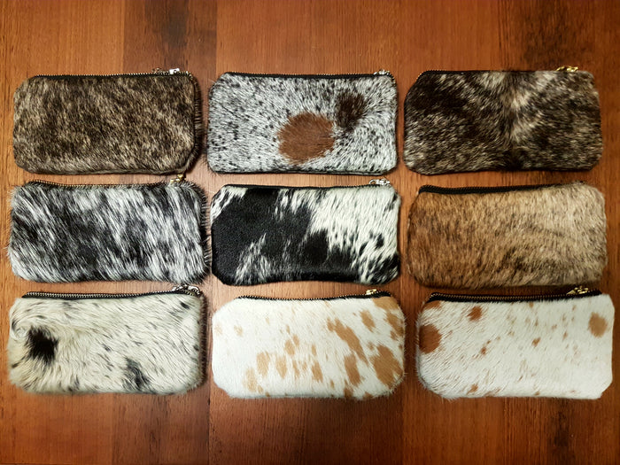 Cowhide Leather purse or phone purse