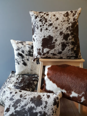 Denise custom order cowhide cushion covers