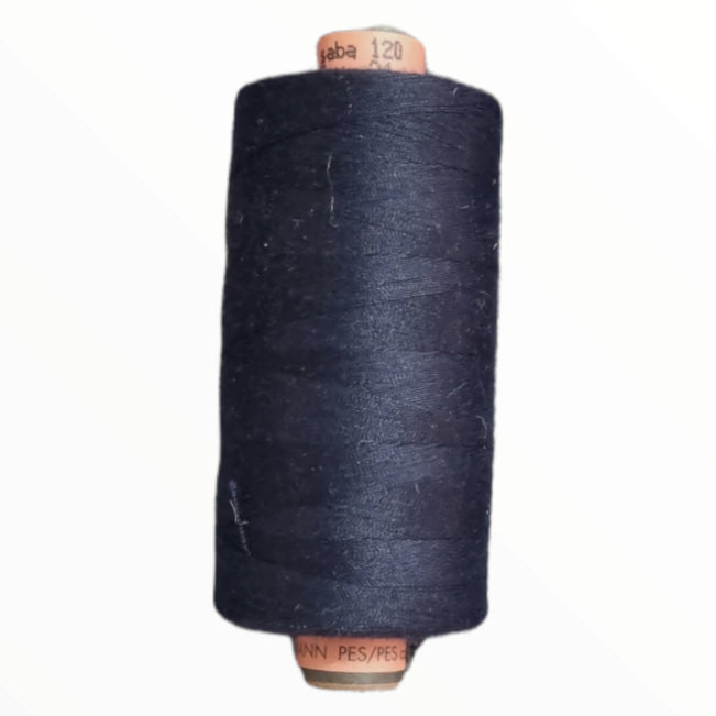 Amann SABA C 120 Thread Colour 821 Navy Blue