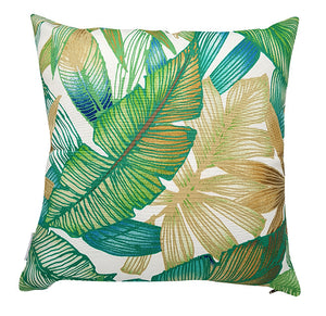 This bright and alluring outdoor cushion cover is the perfect addition to brighten up any area