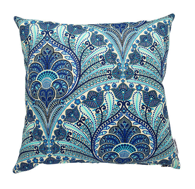 Blue Moroccan Cushion Cover