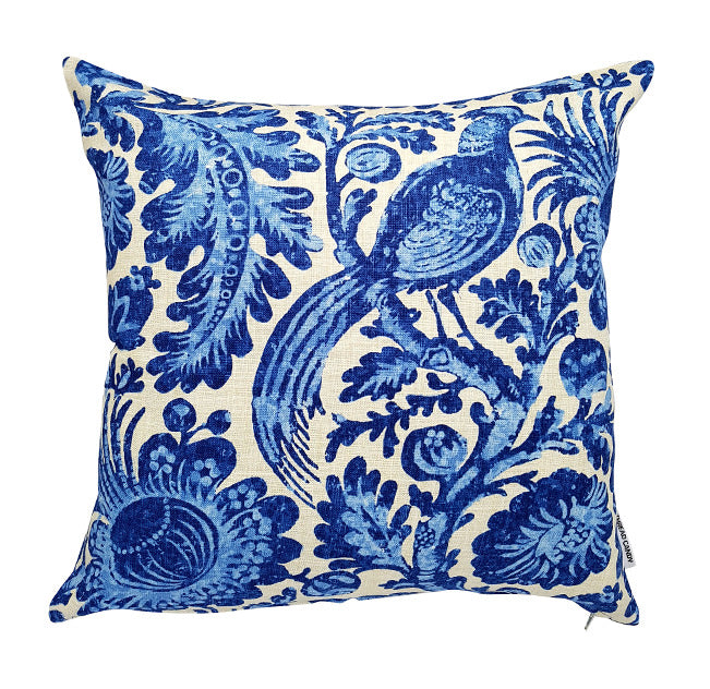 Blue Hamptons Style Indoor Cushion Cover