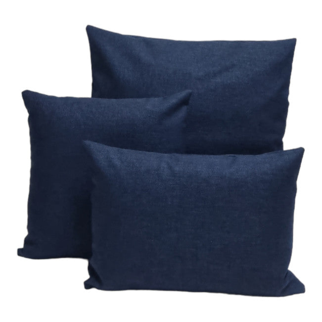 Solid Navy Outdoor Cushion (Australia) Thread Candy