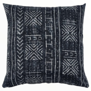 Tribal Mud Black Outdoor Cushion Cover – Thread Candy