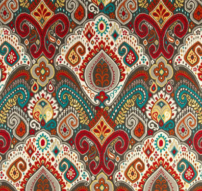 Waverly Sun N Shade Boho Passage Fiesta Outdoor Fabric per meter