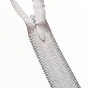 Invisible YKK 45cm (18") White # 2 Closed End Zipper (Colour 501)