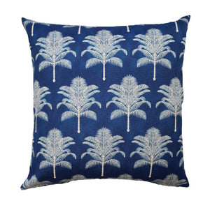 Blue Azul Palms Outdoor Cushion Cover