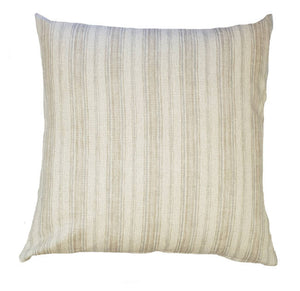 Brown/taupe Thin Striped Indoor Cushion Cover