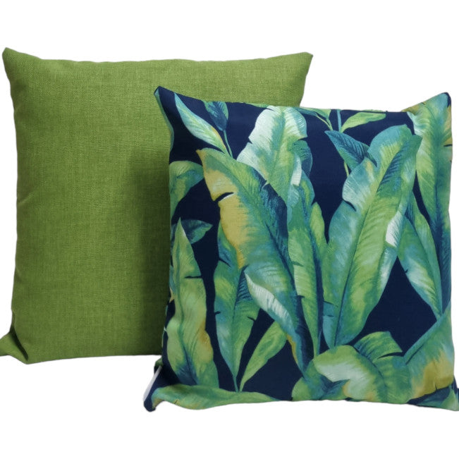 Green Palms Lagoon Outdoor Cushion Cover